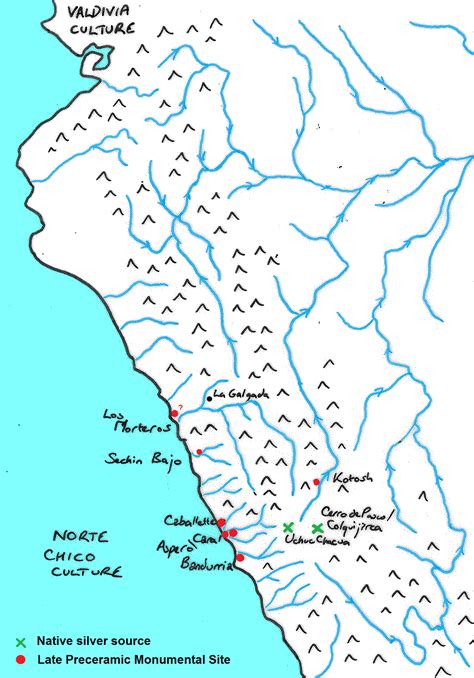 Norte Chico and a Late Preceramic Peruvian native silver trade?