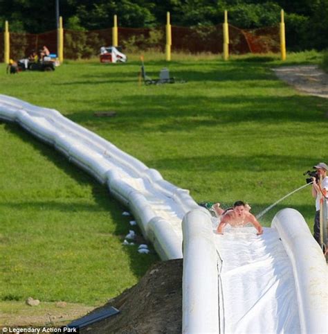 World's longest inflatable water slide comes to New Jersey Action Park ...