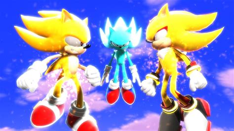 Sonic Vs Shadow Vs Silver Wallpaper