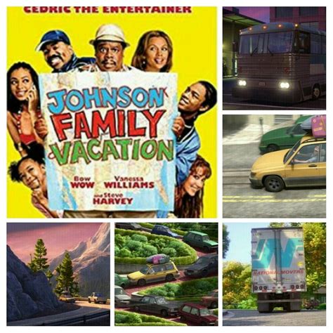 Johnson Family Vacation Inside Out Vehicles | Johnson family, Steve harvey, Johnson