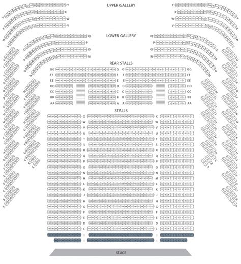 Seating Plan » Perth Concert Hall