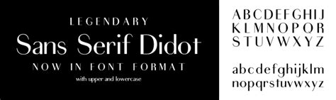 HelloFont - Fonts - Sans Serif Didot