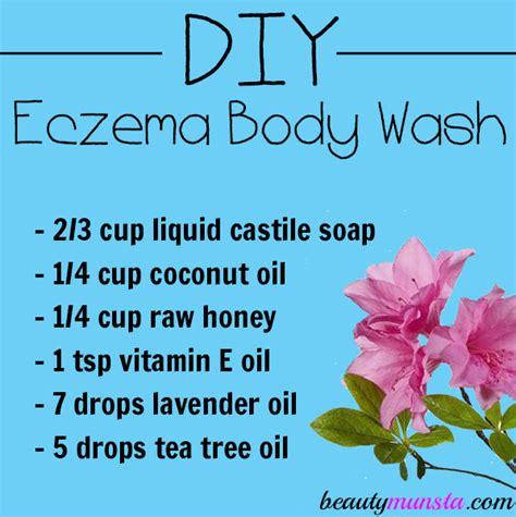 DIY Eczema Body Wash | All Natural, Healing & Moisturizing - beautymunsta