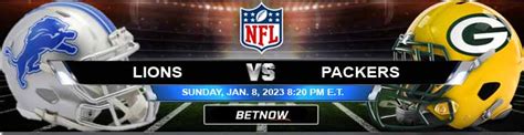 Detroit Lions vs Green Bay Packers 1/8/2023 Preview and Game Analysis