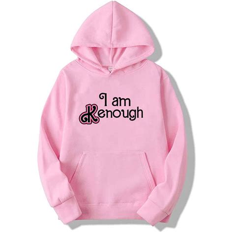 I Am Kenough Merch Hoodie Sweatshirt New Logo Women/Men Harajuku Pullovers Hooded Longsleeve ...