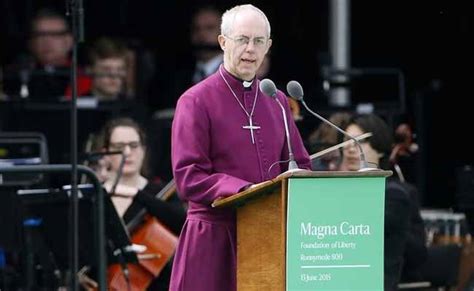 Archbishop Of Canterbury Justin Welby Says Migration Fears Are Valid