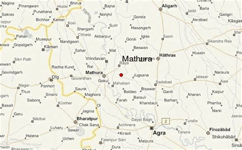 Mathura Location Guide