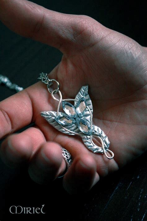 Evenstar Arwen's Necklace Pendant