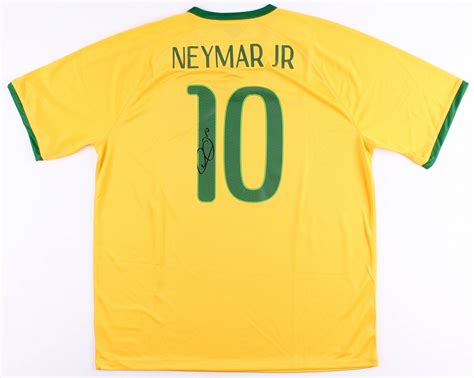 Neymar Jr. Signed Brazil Jersey (Neymar COA) | Pristine Auction