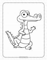 Cute Baby Alligator Coloring Pages sketch template