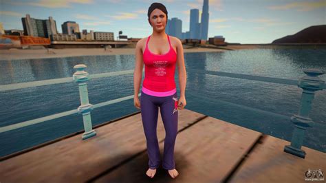 Amanda De Santa Yoga for GTA San Andreas