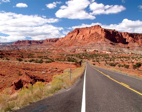 Arizona Desert Road | Desert road, On a dark desert highway, Country roads