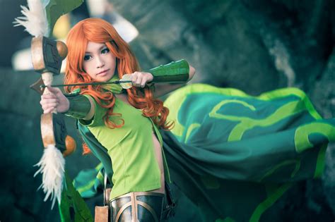 Online crop | Dota 2 Windranger cosplay, Dota 2, Dota, Defense of the ancient, Valve HD ...