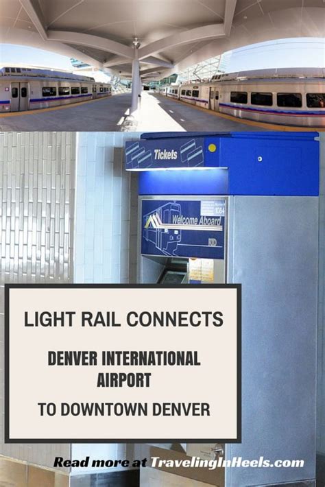 Light Rail Connects Denver International Airport to Downtown ...