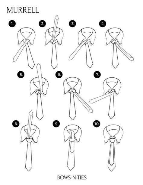 Murrell Instructions - Fun Fact: Inspired the Merovingian tie used in The Matrix - Brent Murrell ...