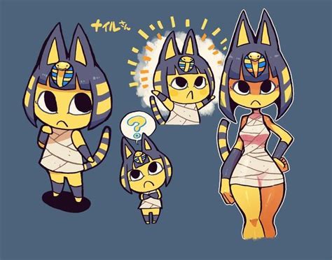 ナイル/Ankha by rariatoo | Ankha | Animal crossing fan art, Animal ...