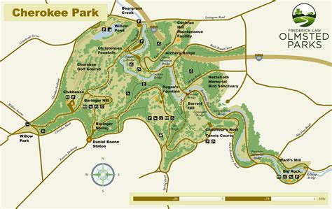 Cherokee National Park Map