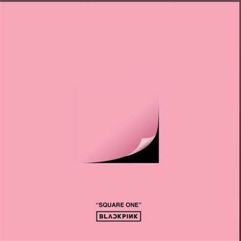 Blackpink's Album "Square One" : r/DesignPorn