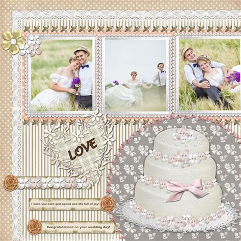 Wedding Scrapbook Templates | Wedding Scrapbook Designs | Wedding ...