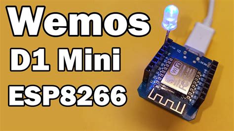 Wemos D1 Mini, ESP8266 Getting Started Guide With Arduino, 48% OFF