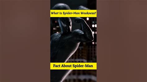 What Is Spider-Man Weakness? Spider-Man Vs Venom #spiderman #shorts # ...