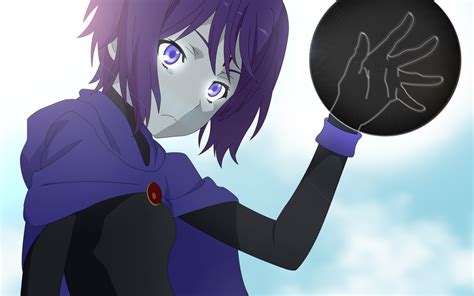 Young Raven Anime [Teen Titans][Wallpaper] by sgcassidy on DeviantArt