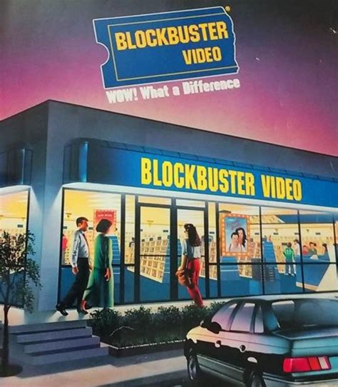 Please Be Kind. Rewind. 80s STORE of the Day: Blockbuster Video (1985-2013) | Blockbuster video ...