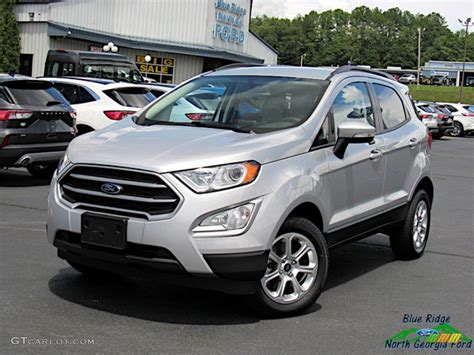 2020 Moondust Silver Metallic Ford EcoSport SE 4WD #139021525 Photo #22 | GTCarLot.com - Car ...