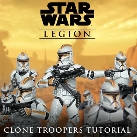 Mengel Miniatures: TUTORIAL: Star Wars Legion Clone Troopers