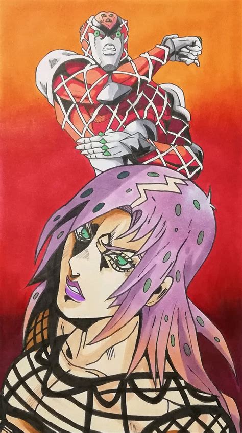 Diavolo, crimson, giogio, jojo, king, king crimson, HD phone wallpaper ...