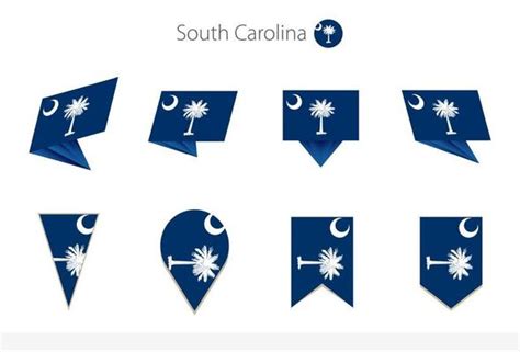 South Carolina Flag Vector Art, Icons, and Graphics for Free Download