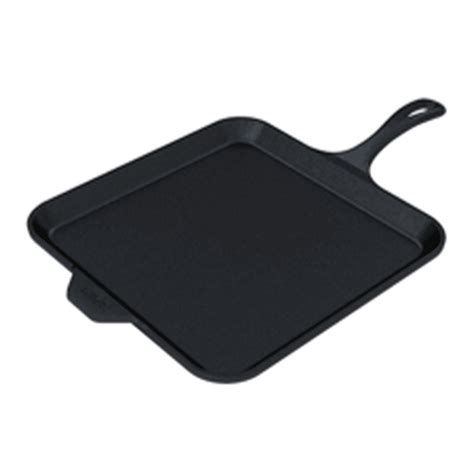 Lodge 11" Square Griddle, L9SGR, Pre-seasoned Cast Iron - Walmart.com - Walmart.com