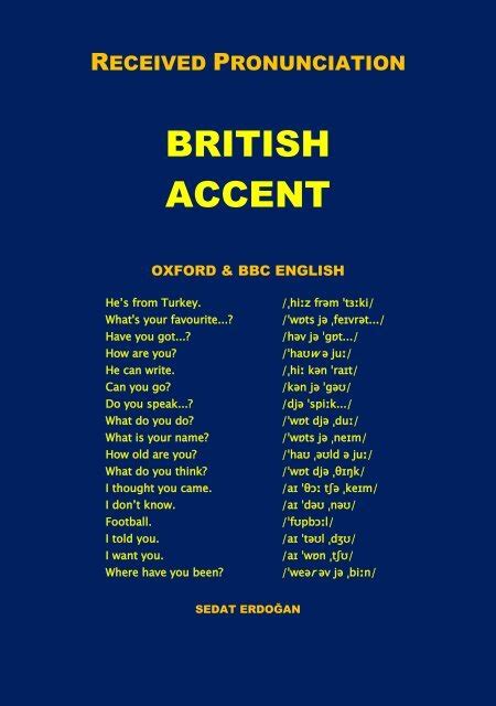 BRITISH ACCENT