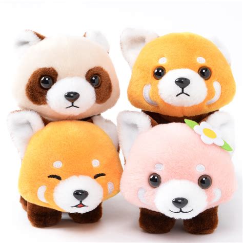 Lesser Panda-chan Yochi-yochi Red Panda Plush Collection (Standard ...