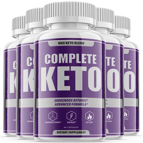 (5 Pack) Complete Keto - Keto Complete Diet Pills Capsules Supplement ...