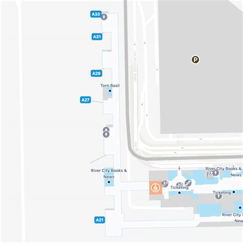 Memphis Airport Map | MEM Terminal Guide