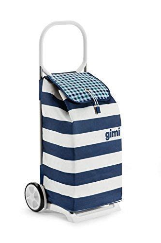 Gimi Italo Shopping Trolley, Blue/White | Trolly bag, Shopping trolley, Trolley bags