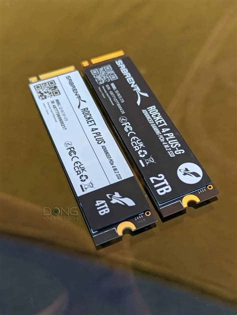 Sabrent Rocket 4 Plus-G vs. Rocket 4 Plus Review: Solid SSDs | Dong Knows Tech