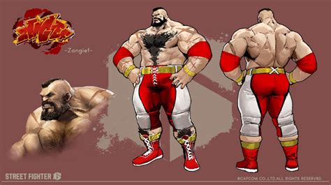 Zangief Concept Art - Street Fighter 6 Art Gallery | Personagens street fighter, Personagens de ...