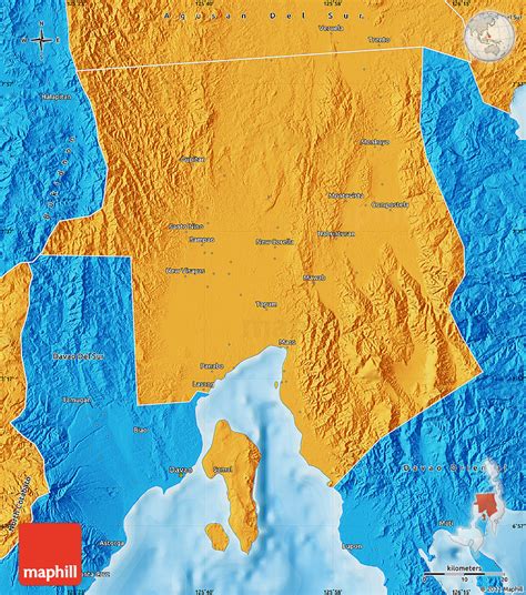 Political Map of Davao Del Norte