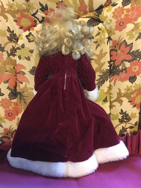 Vintage House of Lloyd Christmas Doll 1990 Christmas | Etsy