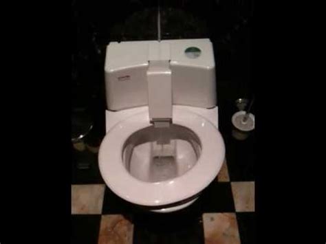 Self cleaning toilet bowl - YouTube