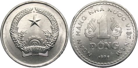 VIETNAM: 1976 1 Dong | Asian and Middle Eastern Coins