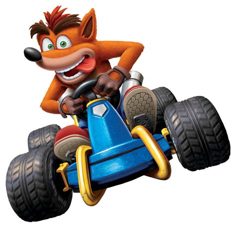 CTR: Crash Team Racing Nitro-Fueled - Crash Front by PaperBandicoot on DeviantArt