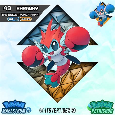 Meet Shrawny, the Bullet Punch Pokemon of the Suldana Region : r/fakemon