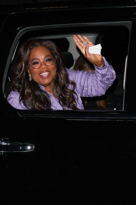 OPRAH WINFREY Leaves Variety’s Womens Event in Hollywood 11/16/2023 ...