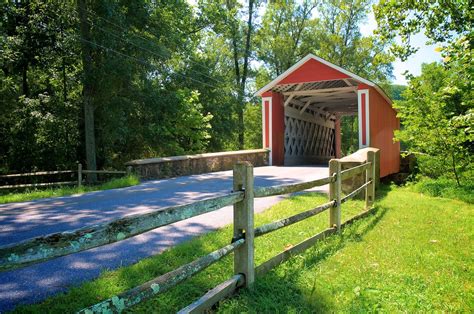 The Ashland Bridge Is The Oldest Covered Bridge In Delaware