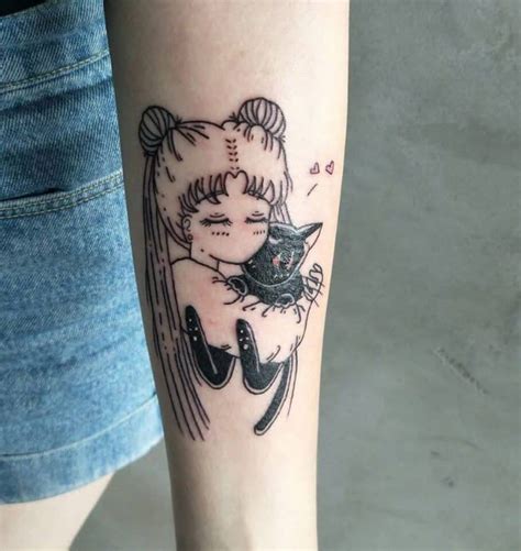 32 Sailor Moon Tattoos: A Cosmic Journey into the World of Anime Ink