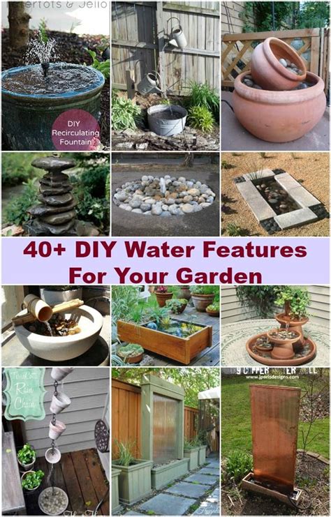 40+ Creative DIY Water Features For Your Garden - i Creative Ideas