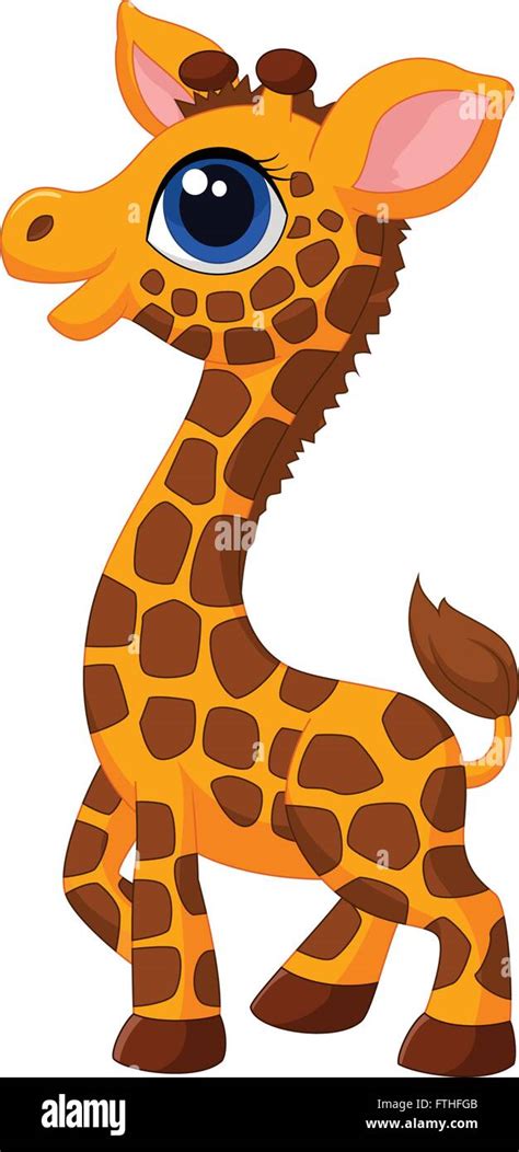 Baby giraffe mouth Stock Vector Images - Alamy